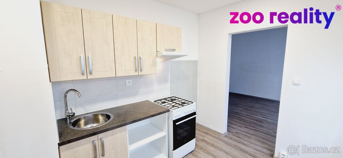 Pronájem 2+1, 60 m2, Chomutov, Borová