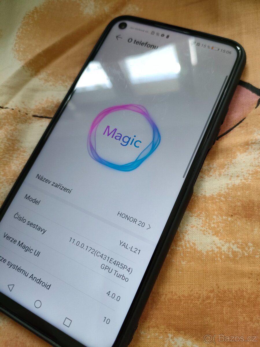 Honor 20 modrý 6/128GB (Nova5T)