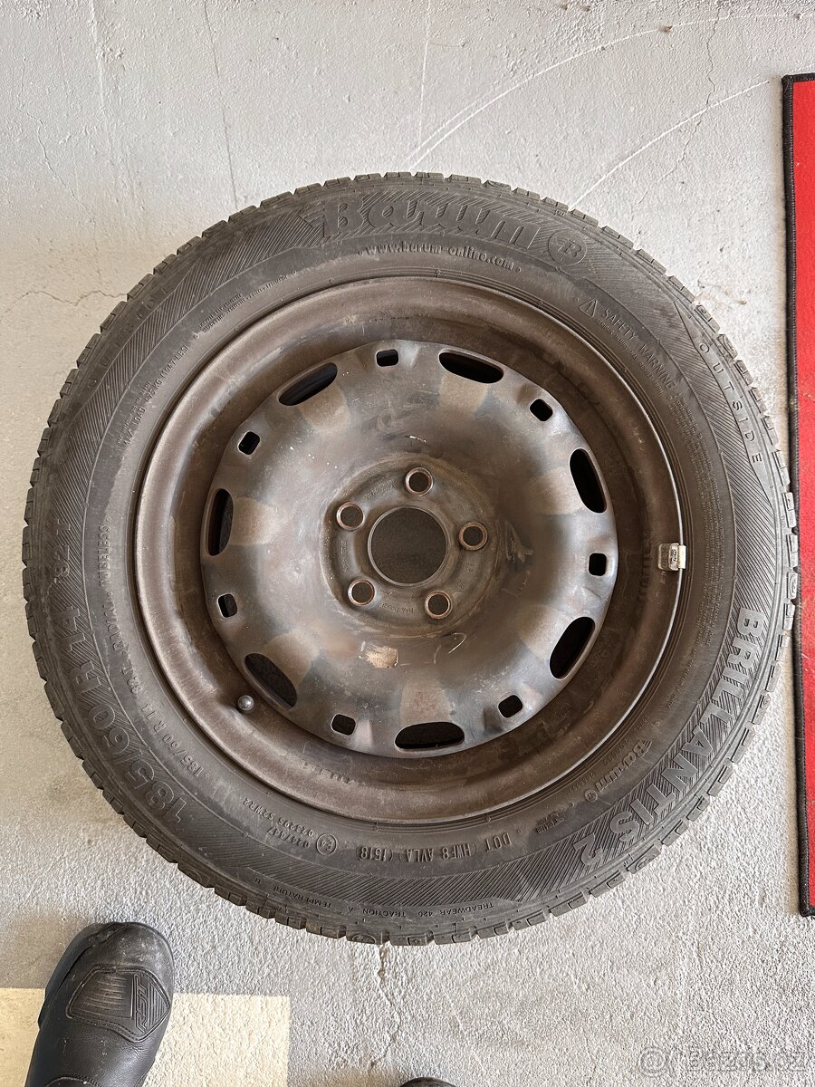 Letní sada plechových kol – Škoda Fabia I – 2000 Kč