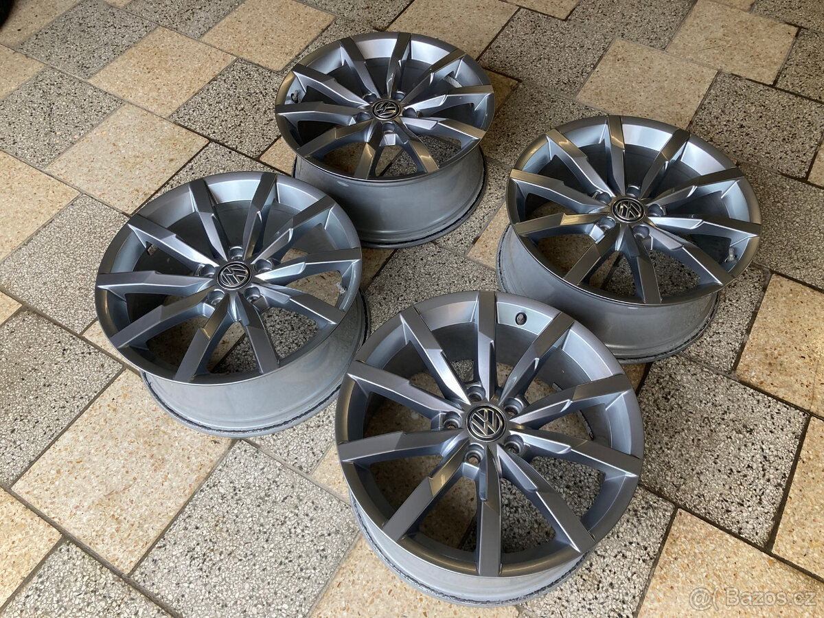 Alu disky 5x112 R18 Monterey VW Passat - originál
