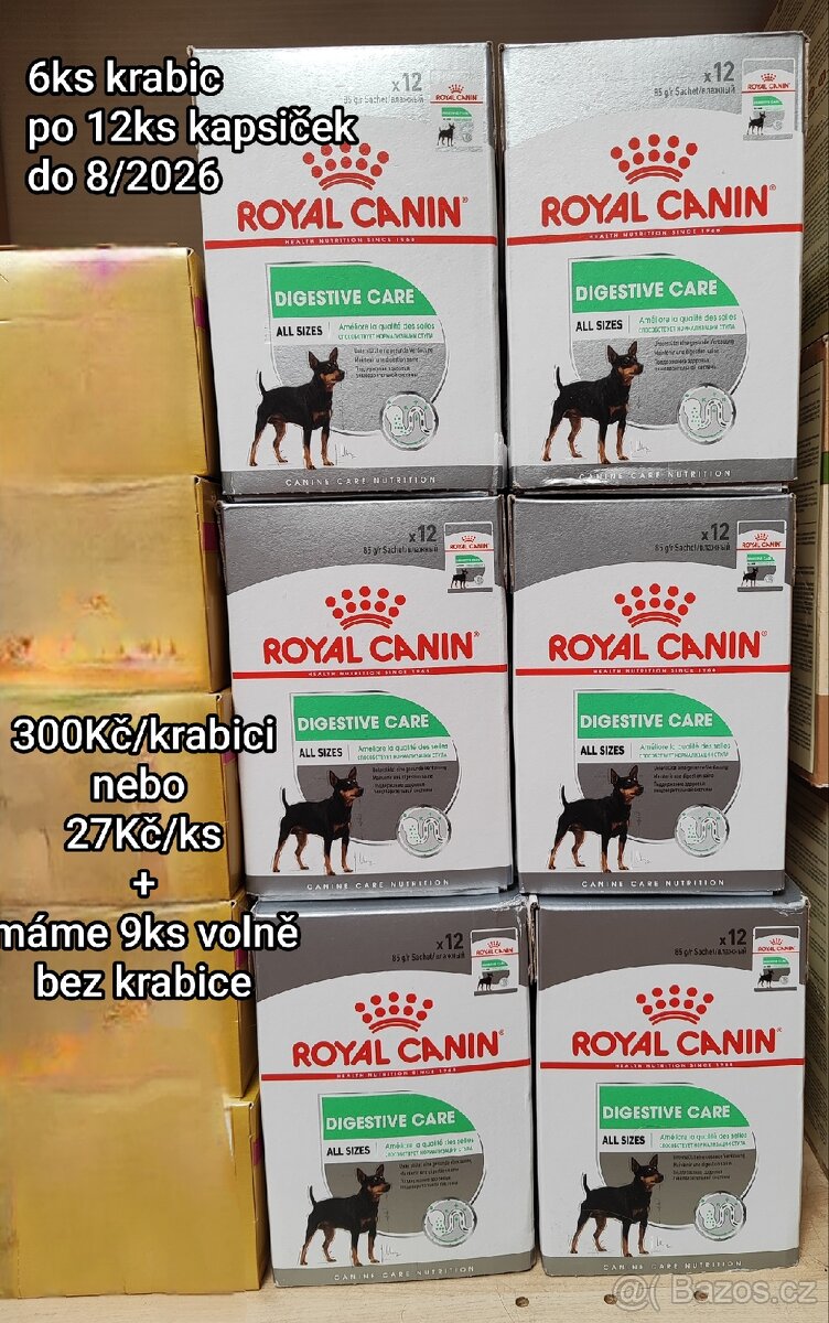 Kapsičky pro psy Royal Canin Digestive Care