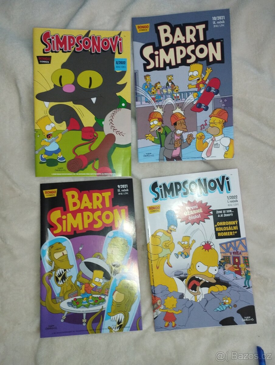 komiksy simpsonovi