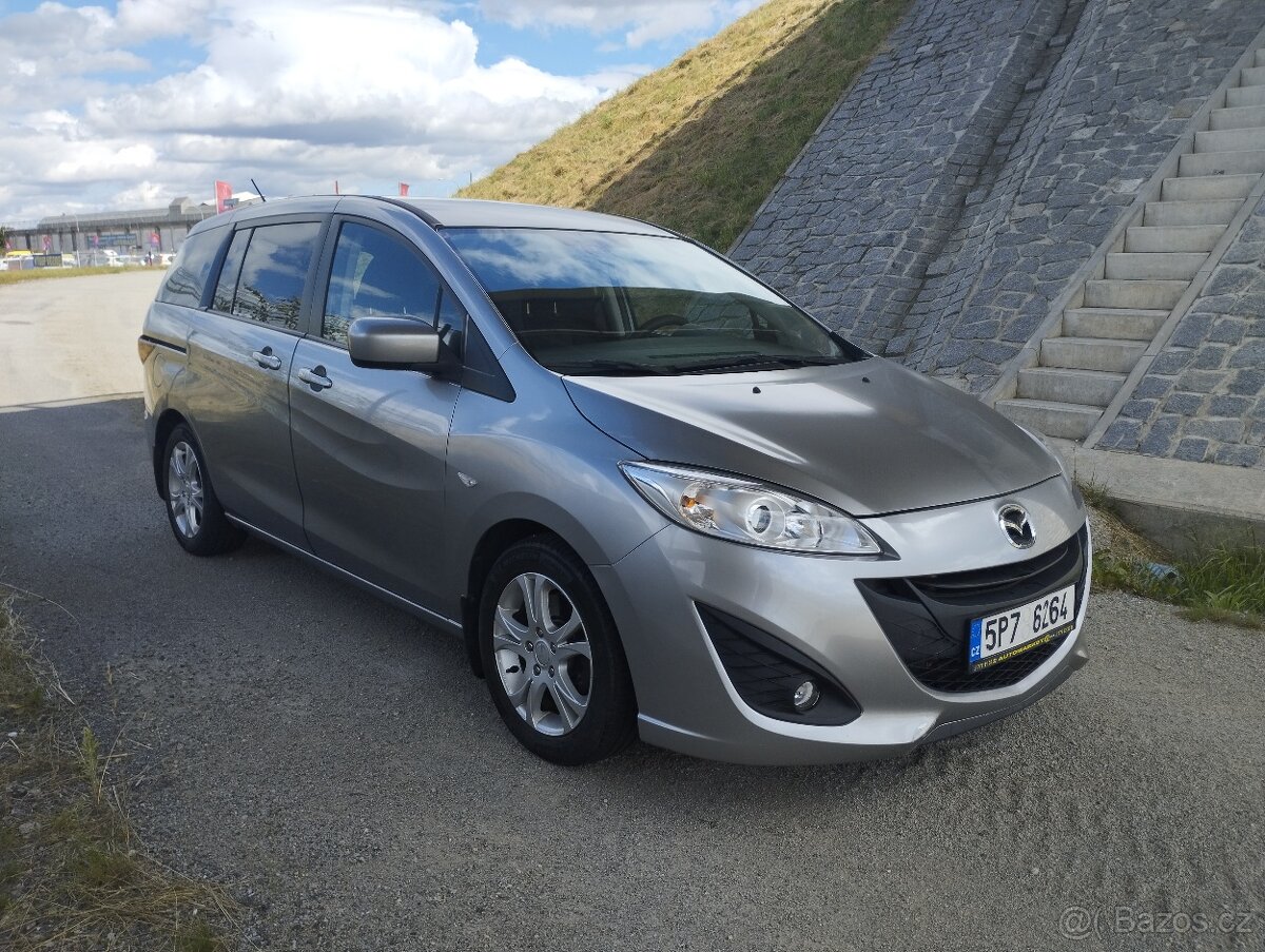 MAZDA 5, 95TIS KM, ČR, 100%KM 7/MÍST