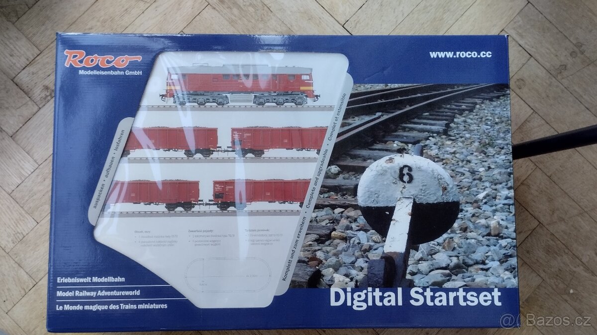 H0 - Digitální startovací set Roco – T679 "Sergej"