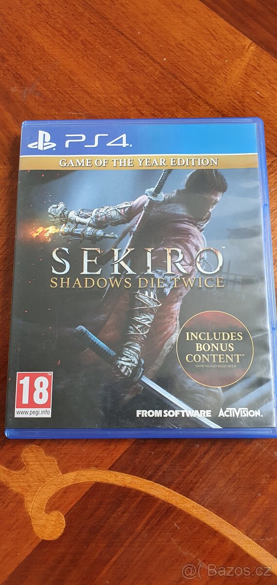 Sekiro Shadows Die Twice PS4