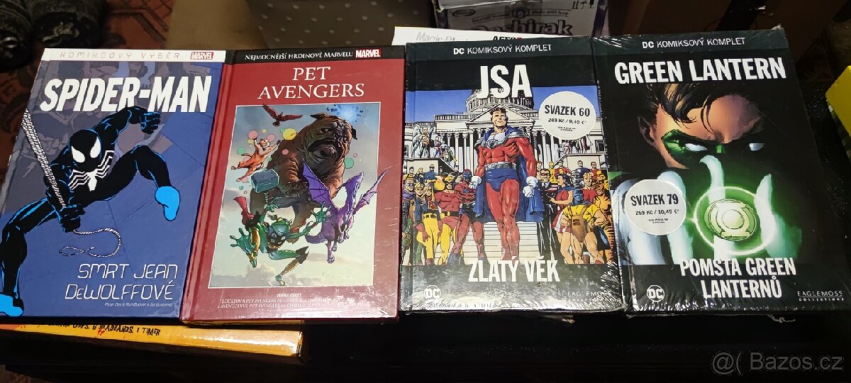 Knížky Marvel