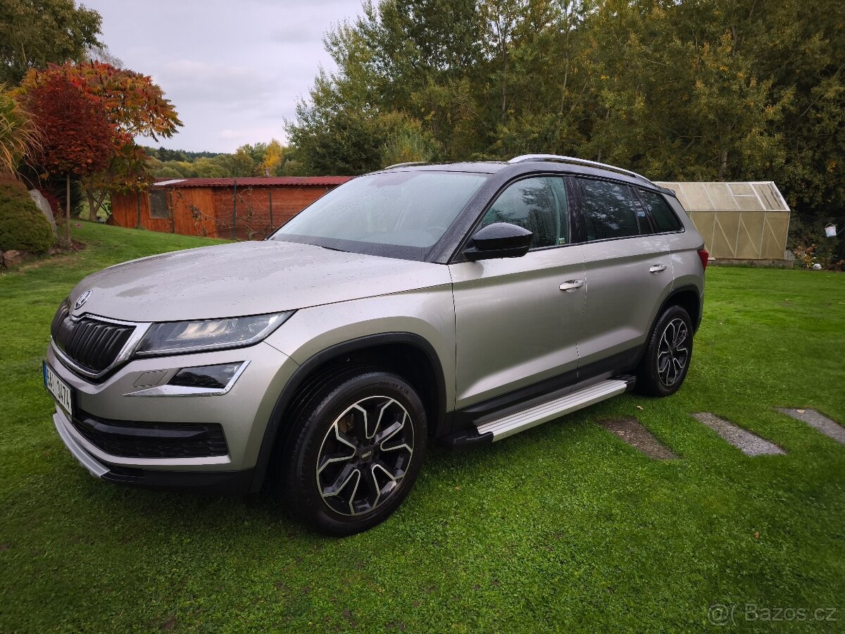 Kodiaq, 89tis km, 1.majitel, 4x4, manuál