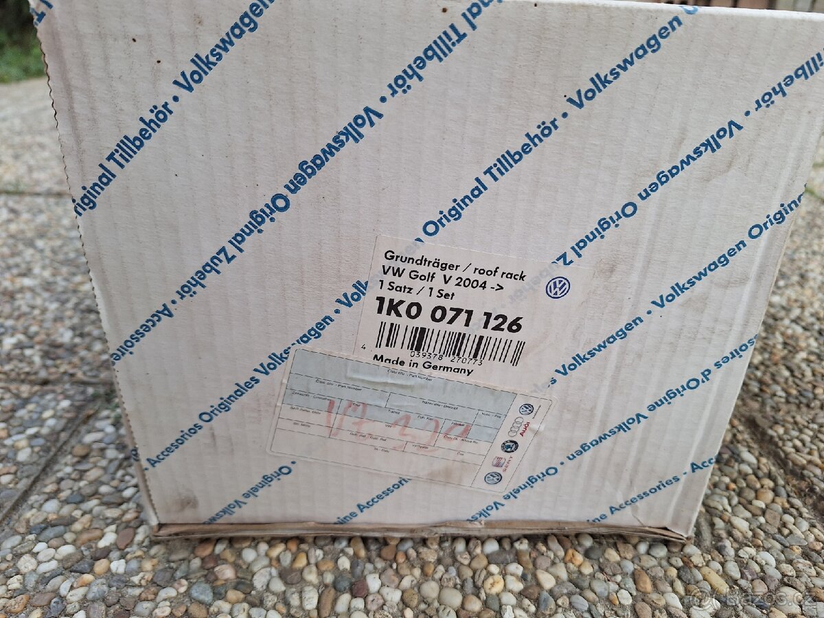 Střešní nosiče VW GOLF VI