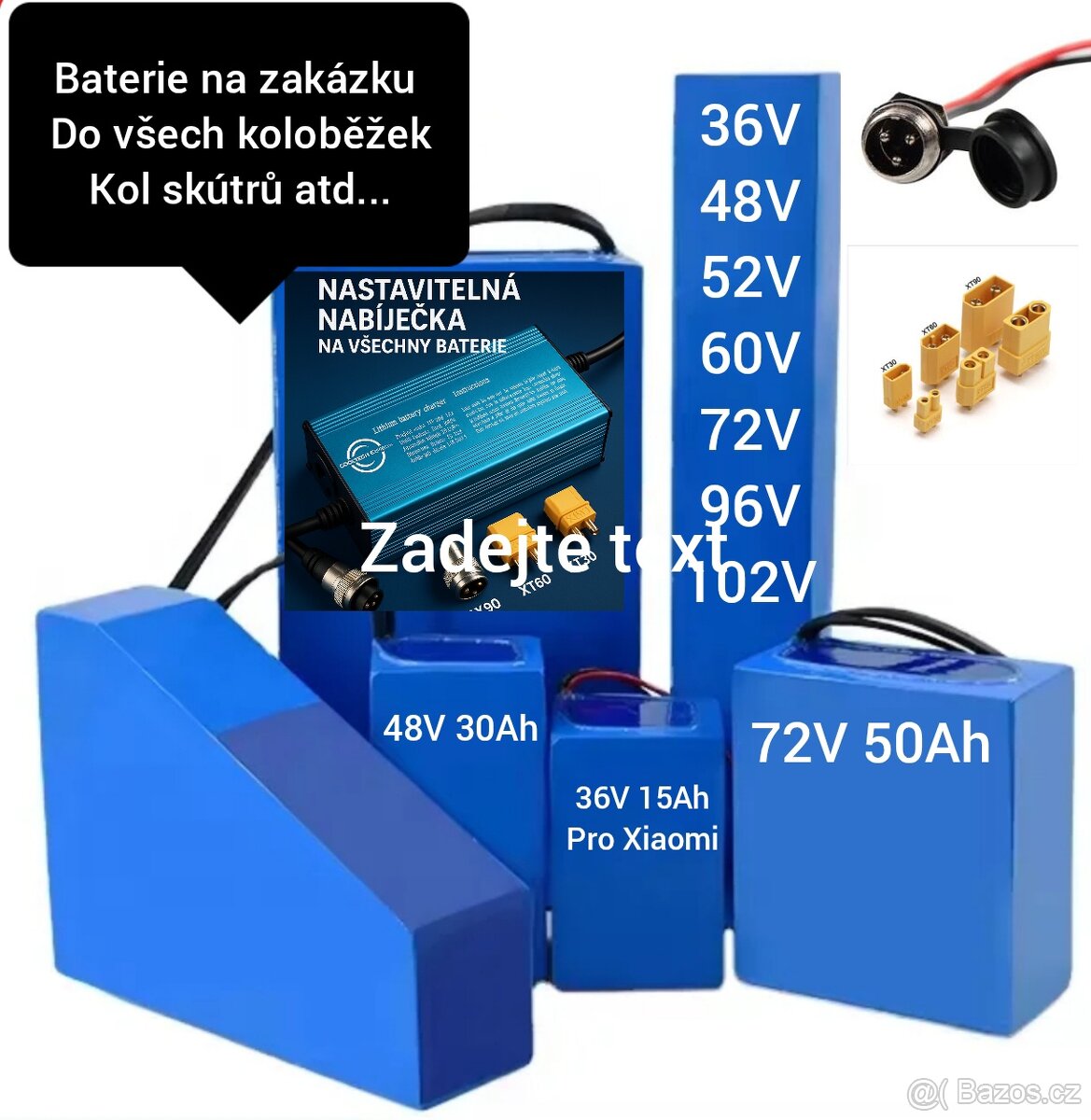 Baterie na elektrokolobězku