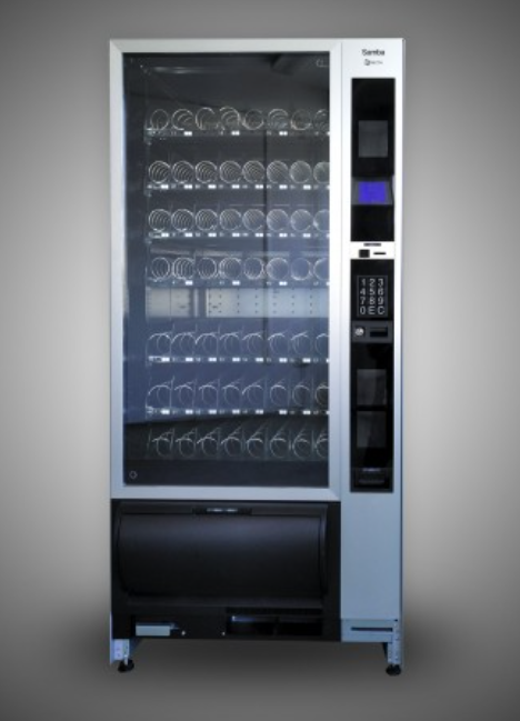 Necta Samba – repasovaný prodejní automat + mincovník +
