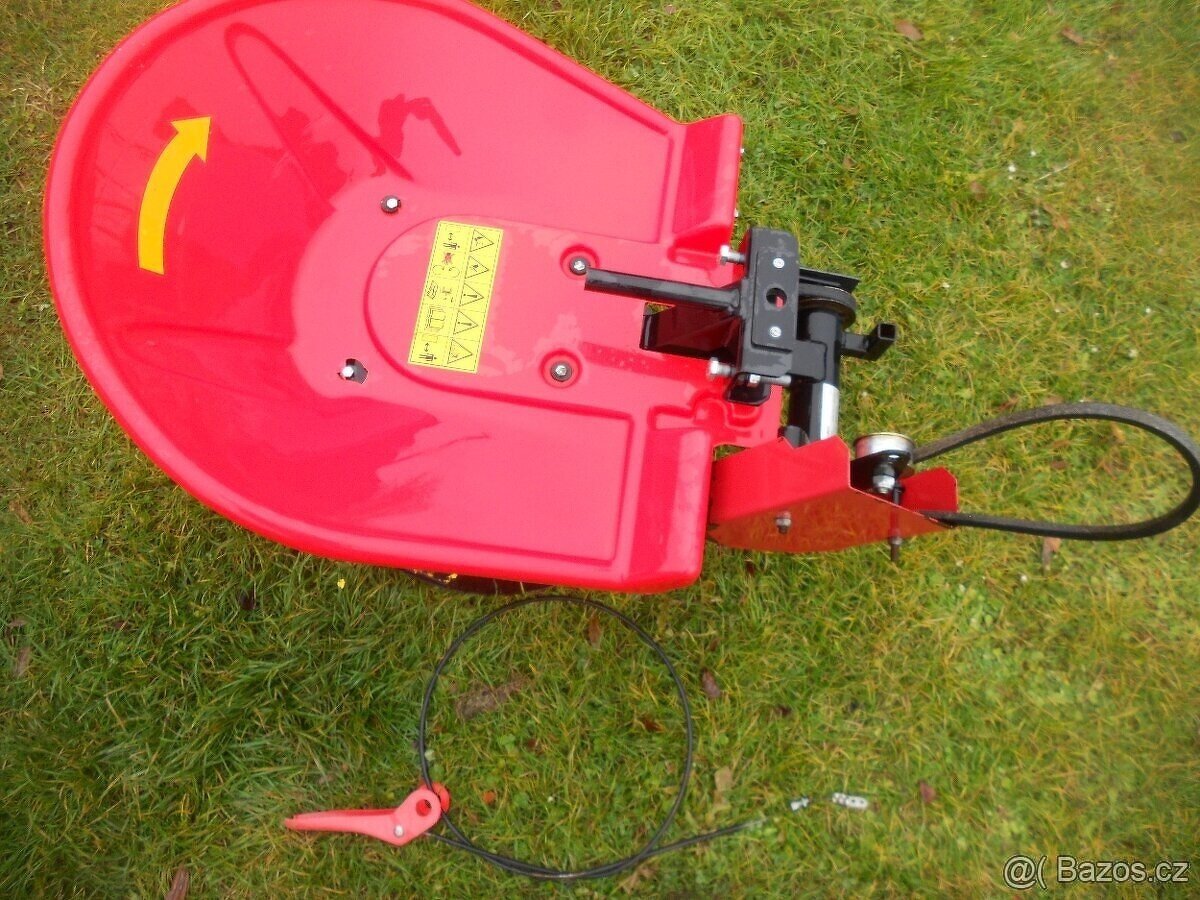 Jednobubnova rotačni sekačka na kultivator + ovladaci páčka
