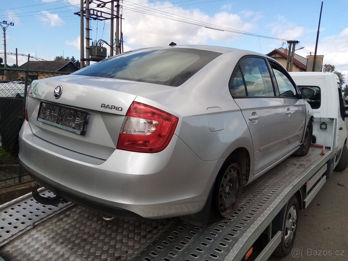 Škoda Rapid 1.2TSI , 63KW , r.v. 2014 , CBZA