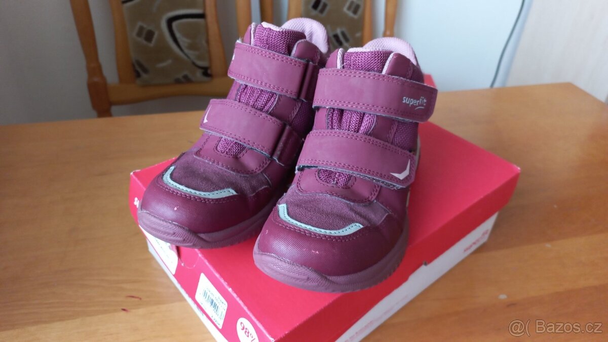 Dívčí kotníkové boty Superfit, vel. 34