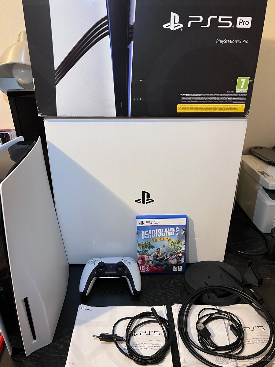 PS5 s mechanikou ve skvělém stavu a hra DI2