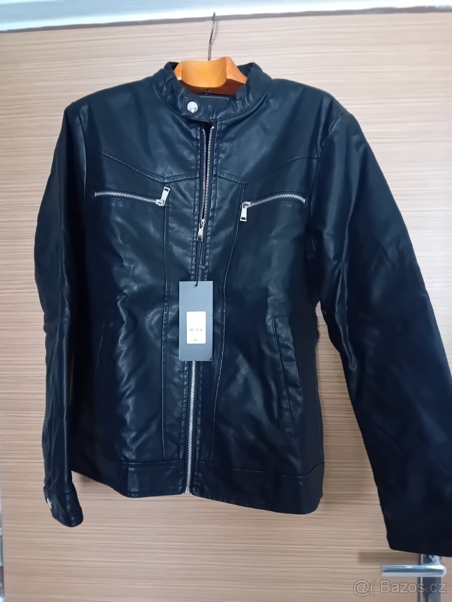Pánská koženková bunda