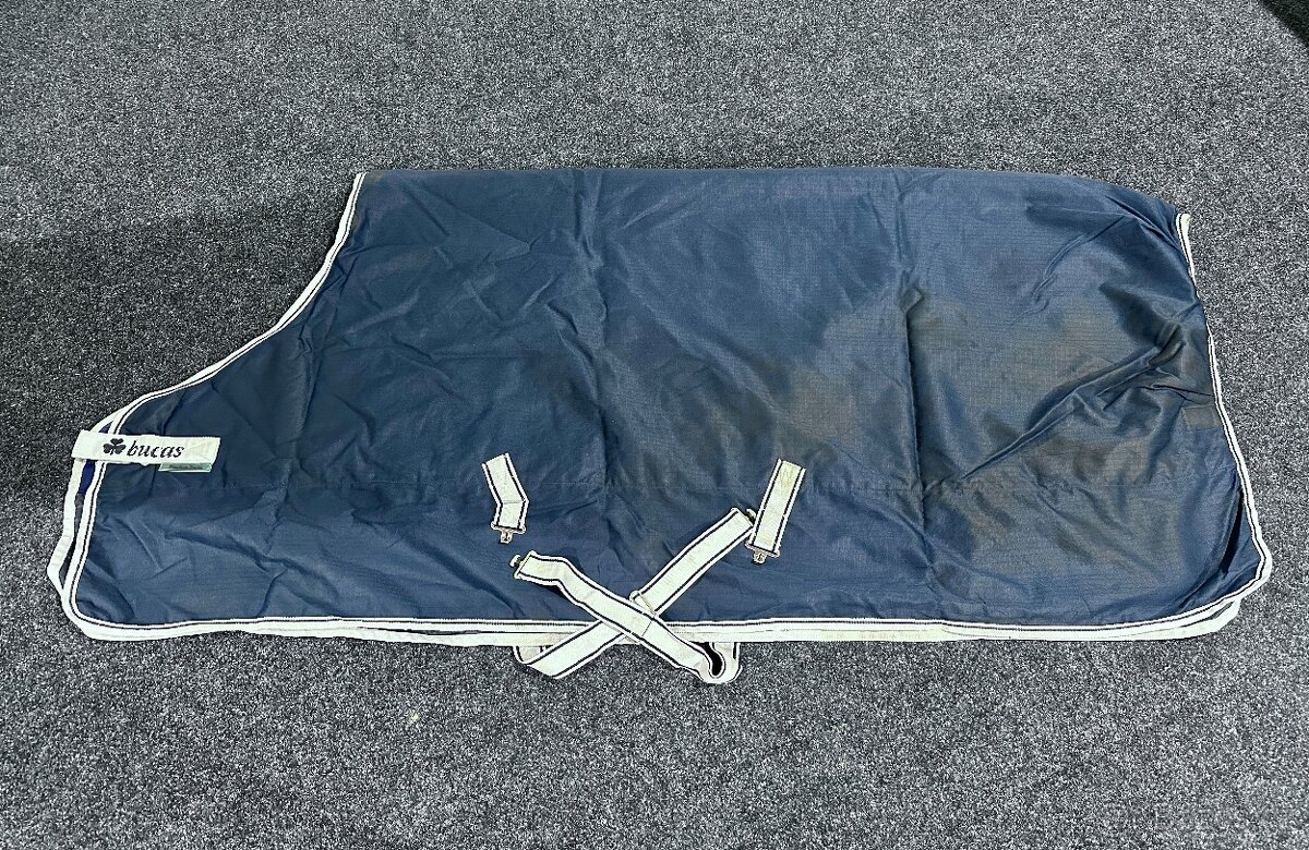 Deka stájová BUCAS Freedom 150g navy 155cm