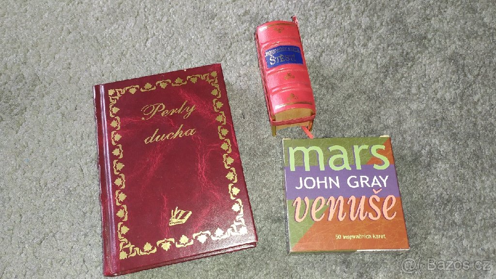 Knihy a karty s citáty