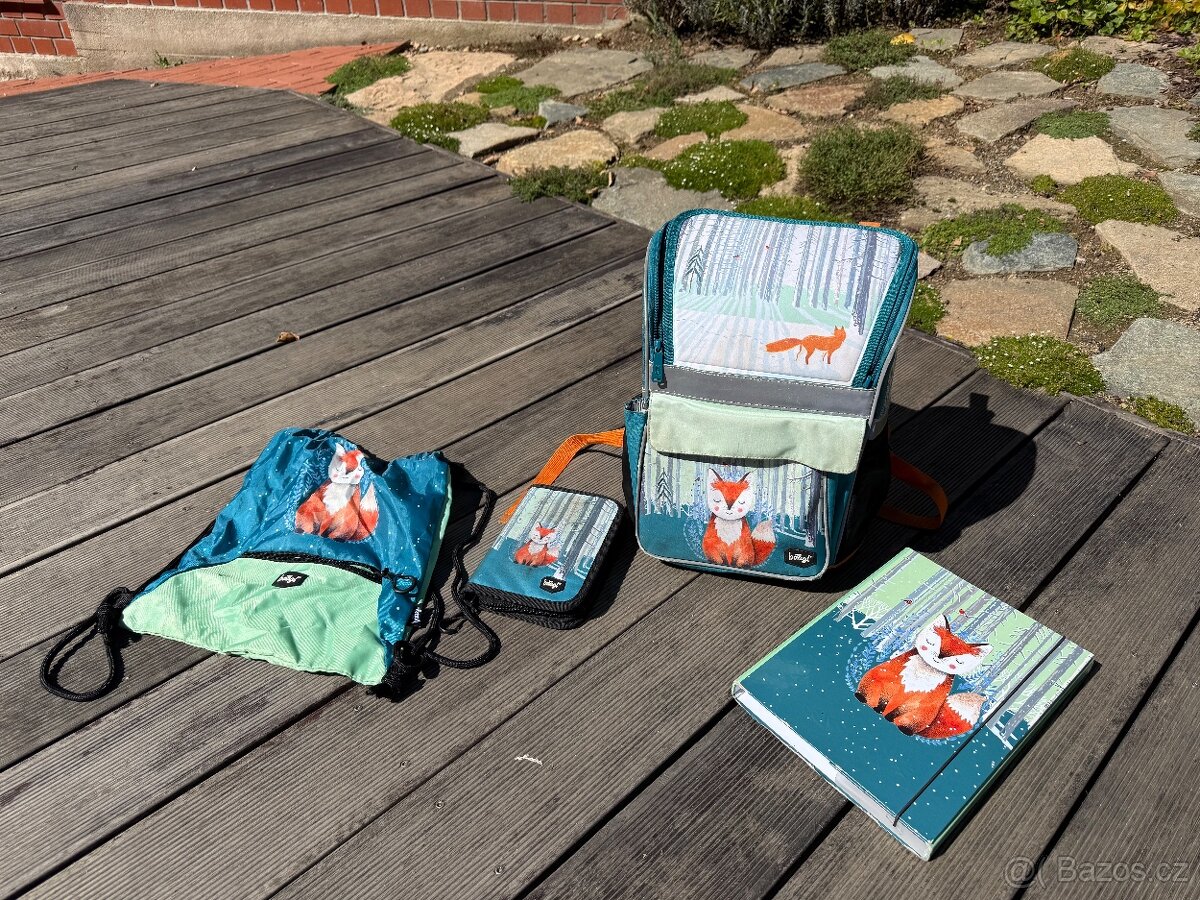 Školní taška Báagl Liška