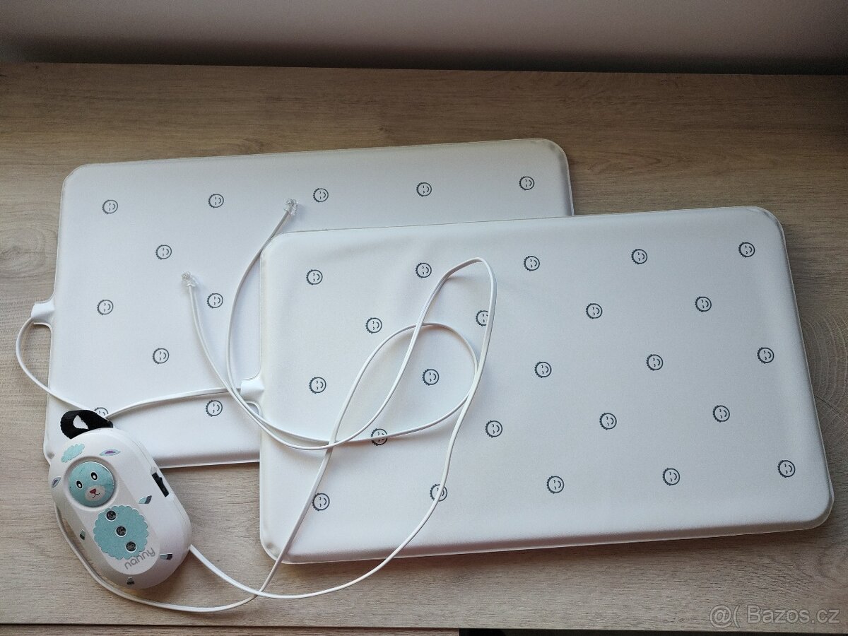 Monitor dechu Nanny, 2 podložky