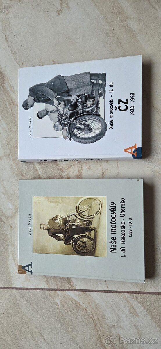 Knihy moto Čz