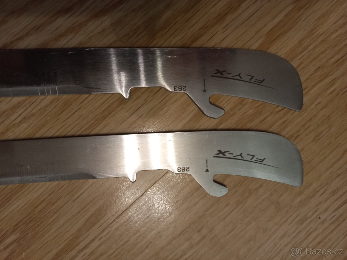 Nože Bauer FLY-X, 263 mm, vel. 7