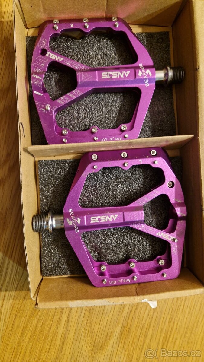 Pedály ANSJS 3ložiskové