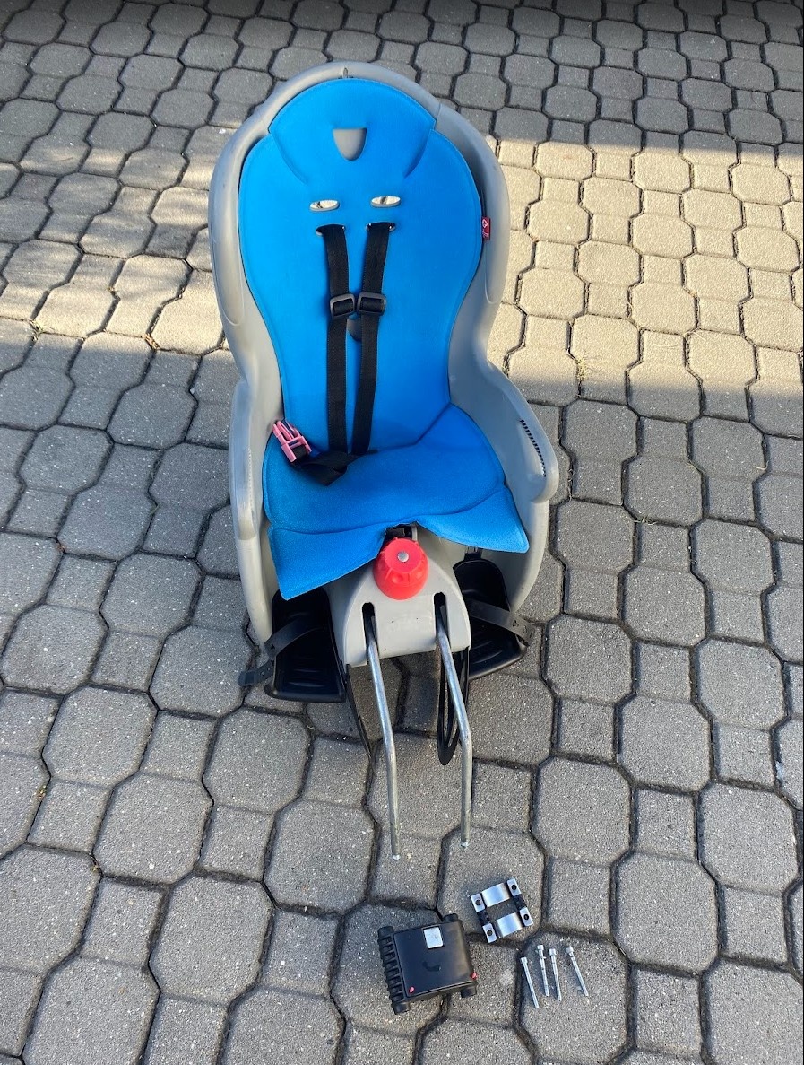 Dětská sedačka na kolo