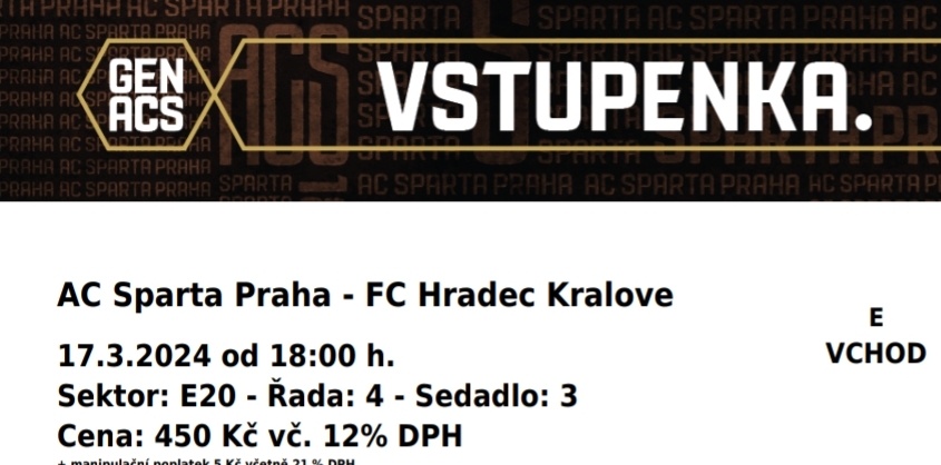AC Sparta Praha - FC Hradec Králové