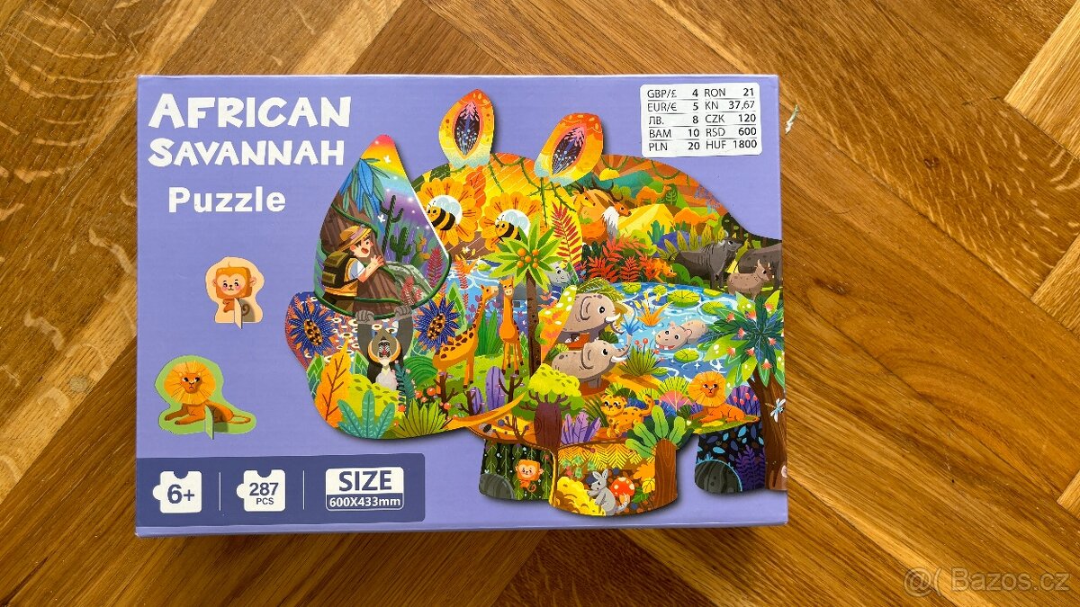 Puzzle Africká Savana