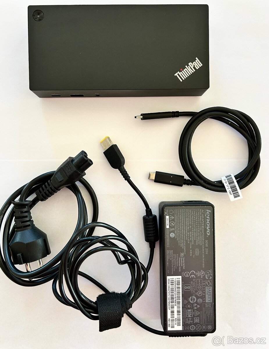 Dokovací stanice Lenovo Thinkpad gen2, zdroj 90W