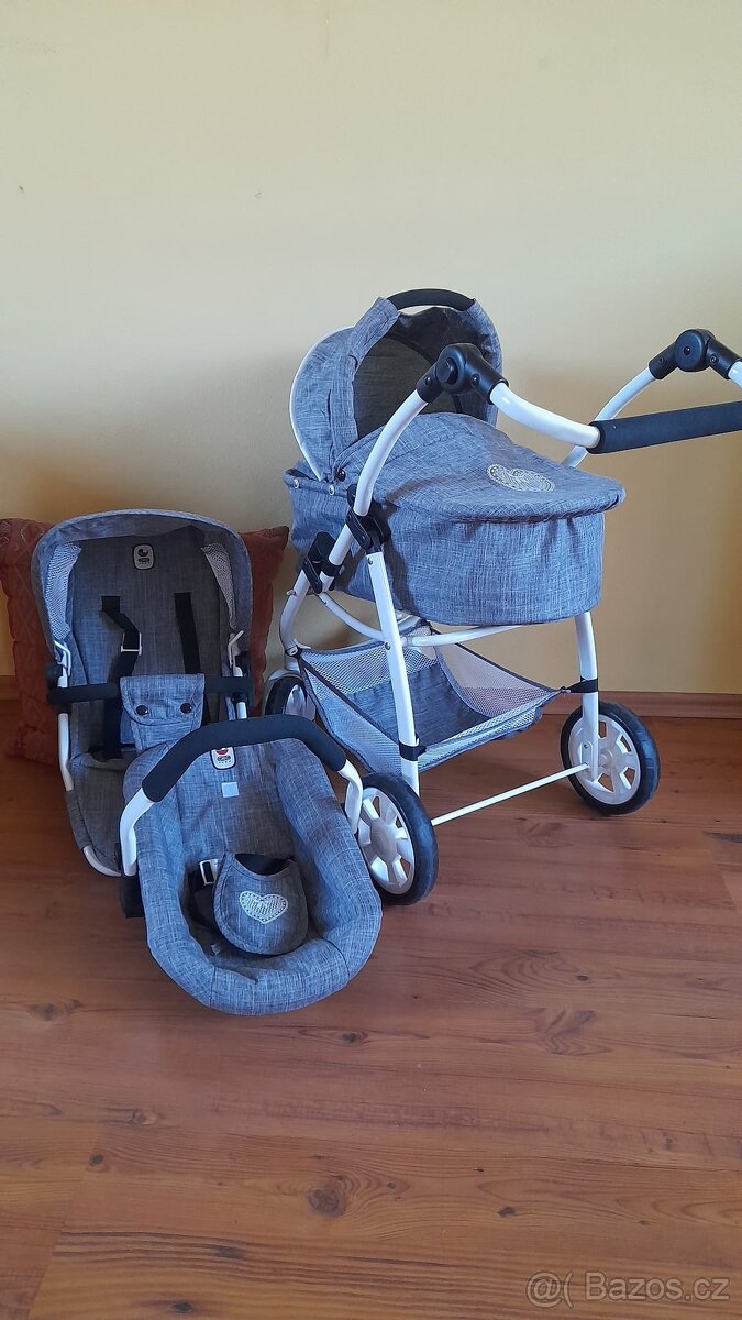 BAYER CHIC 2000 3 v 1 kočárek pro panenky