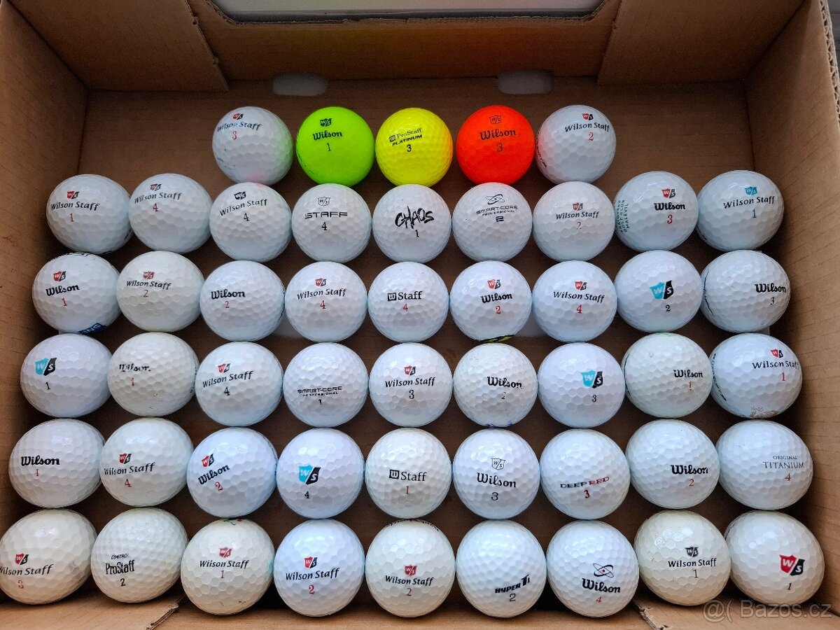 Golfové míčky-Wilson směs