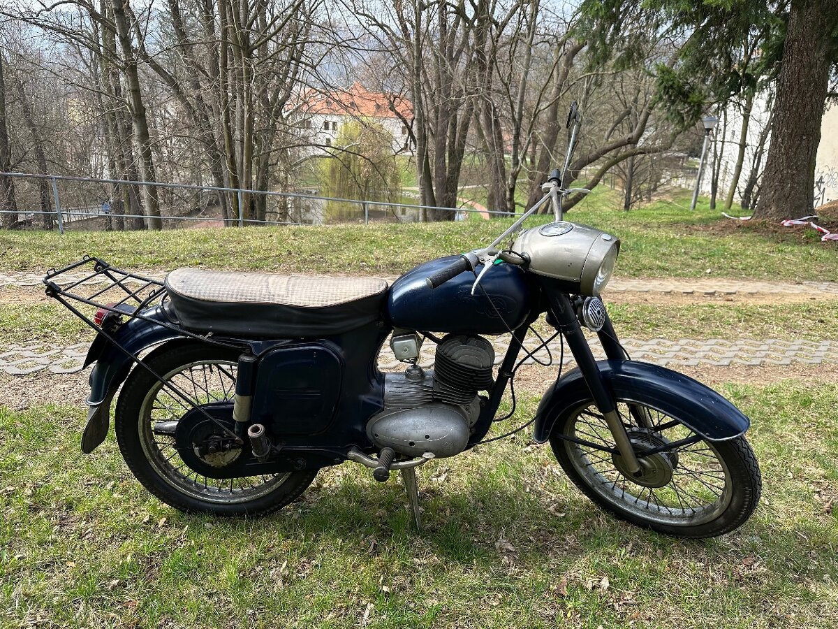Čz 175/470 sport s doklady, kompletní a pojízdná