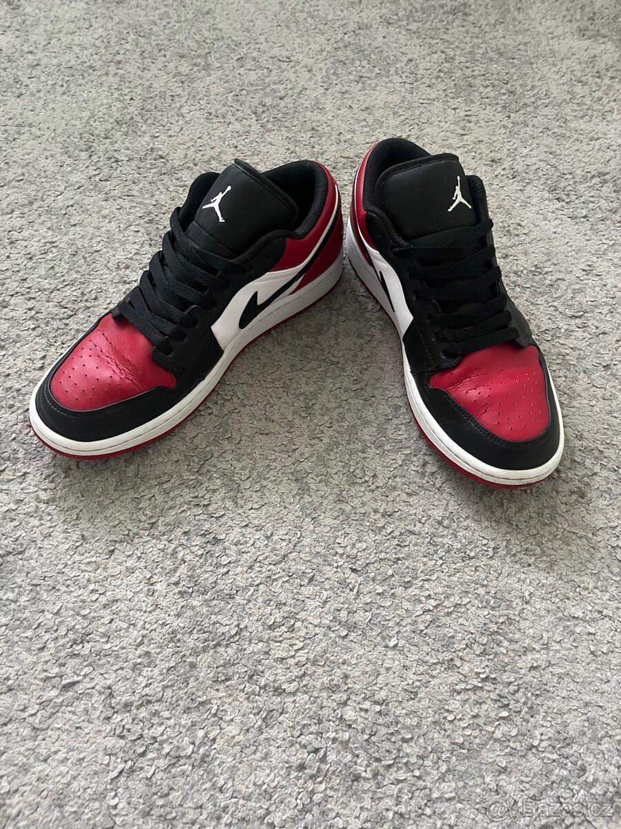 Boty Nike Air Jordan 1 Low Bred Toe