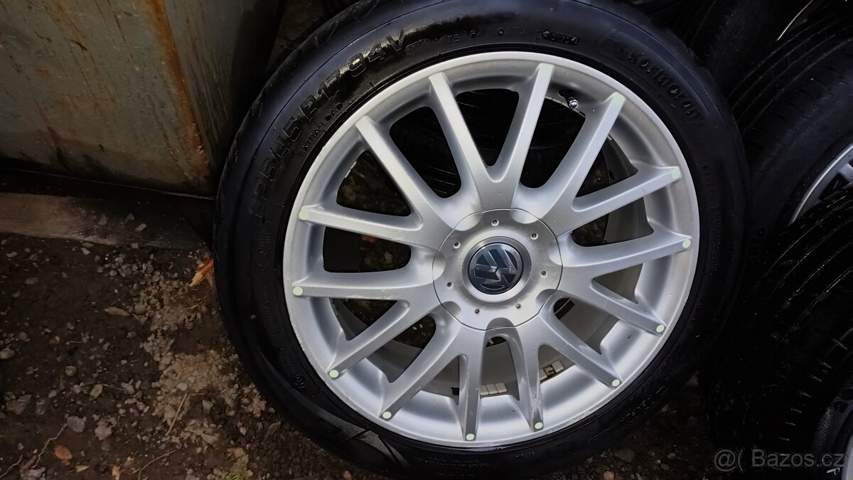 Alu kola 5x112 17 orig. VW Škoda