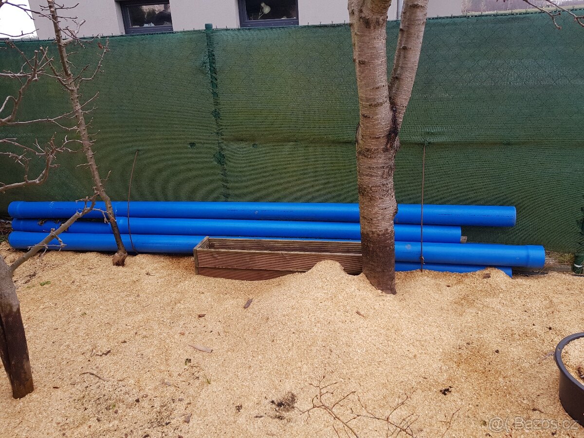 Studniční roury 18,7m pruměr 13cm