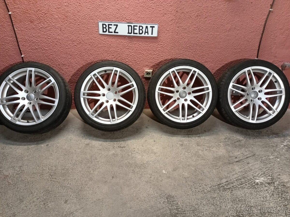 Prodej alu 18" 5x112 letní pneu 225/40