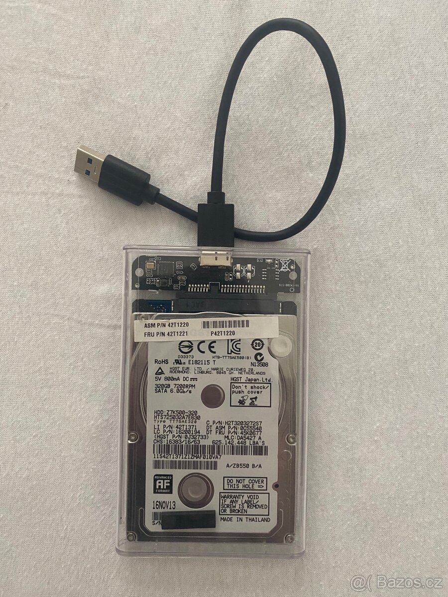 Externi HDD 320GB