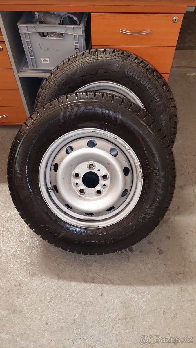 Disjy+pneumatiky na Fiat Ducato