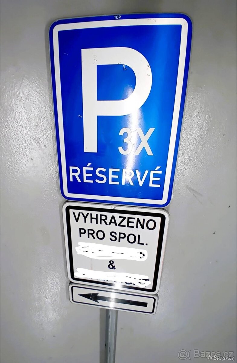 Dopravní značka použitá