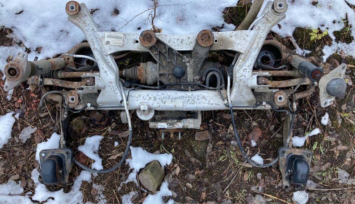 Zadní náprava Octavia 2 combi 4x4