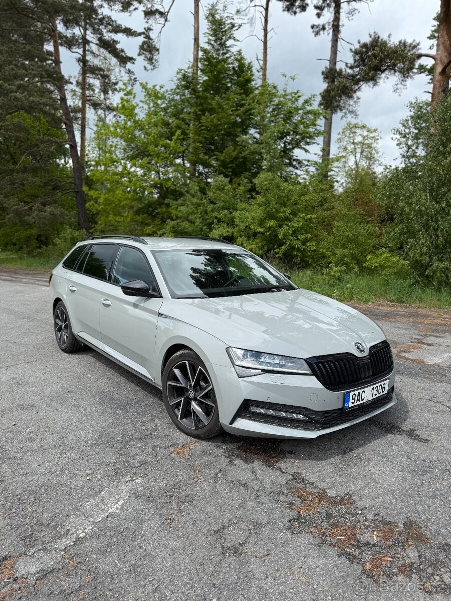 Škoda Superb Sportline 2.0 TDI 147kW 2022, DPH