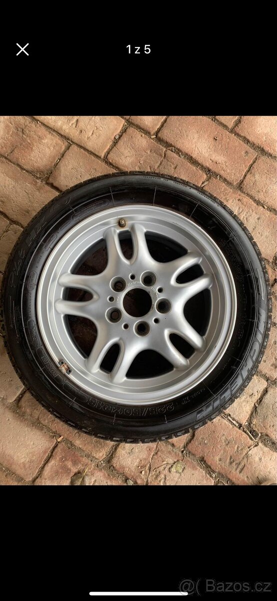 1x ALU 5x120 225/50/16