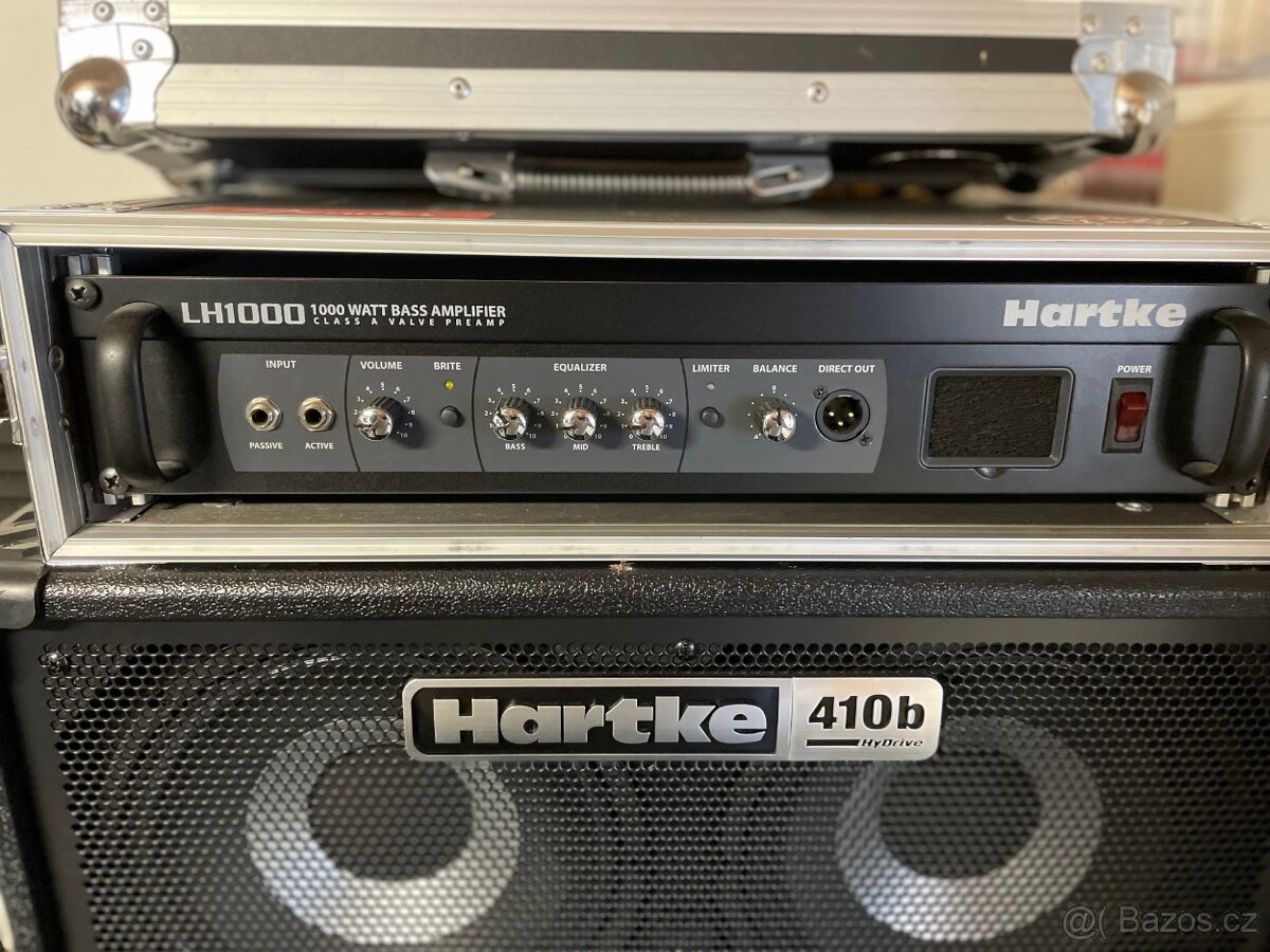 Baskytarový aparát Hartke
