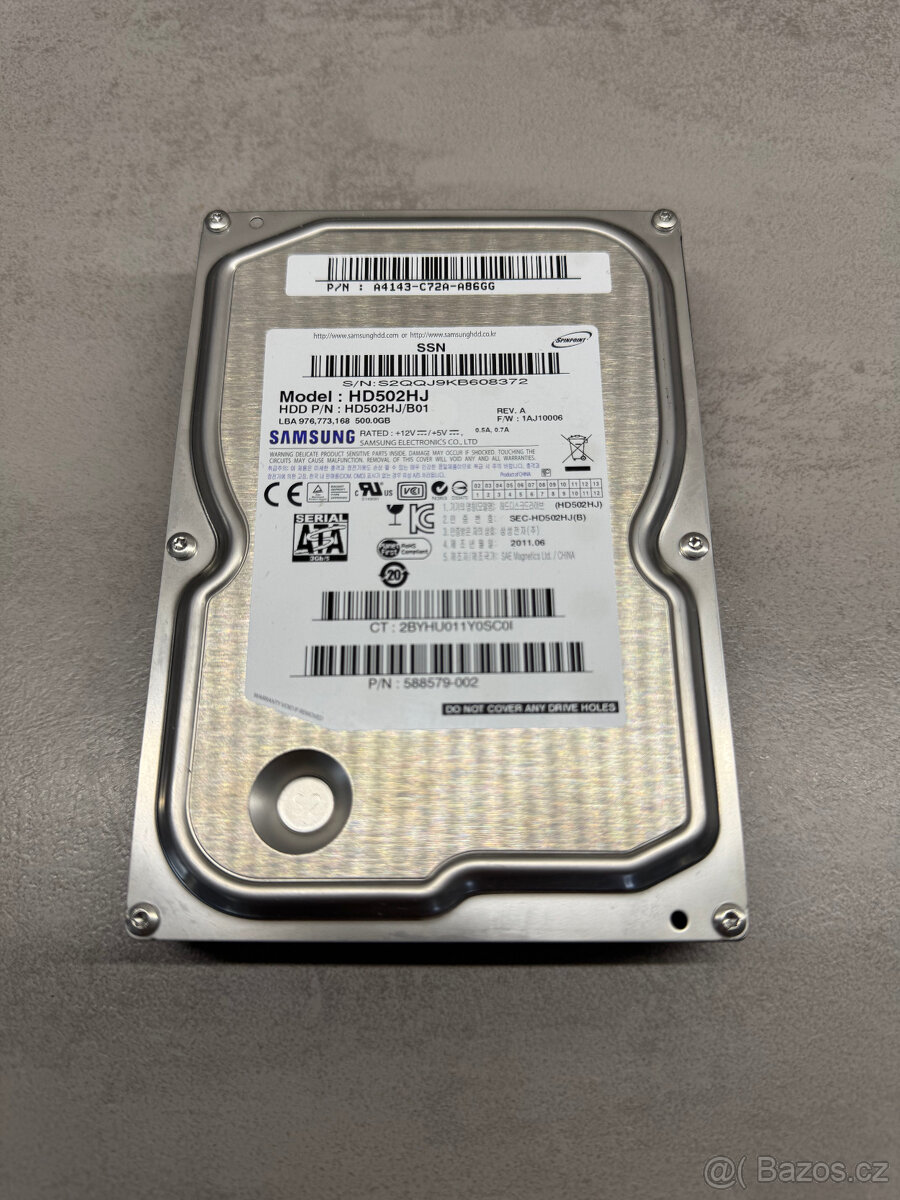 Pevný disk Samsung 3,5" - 500 GB, HD502HJ