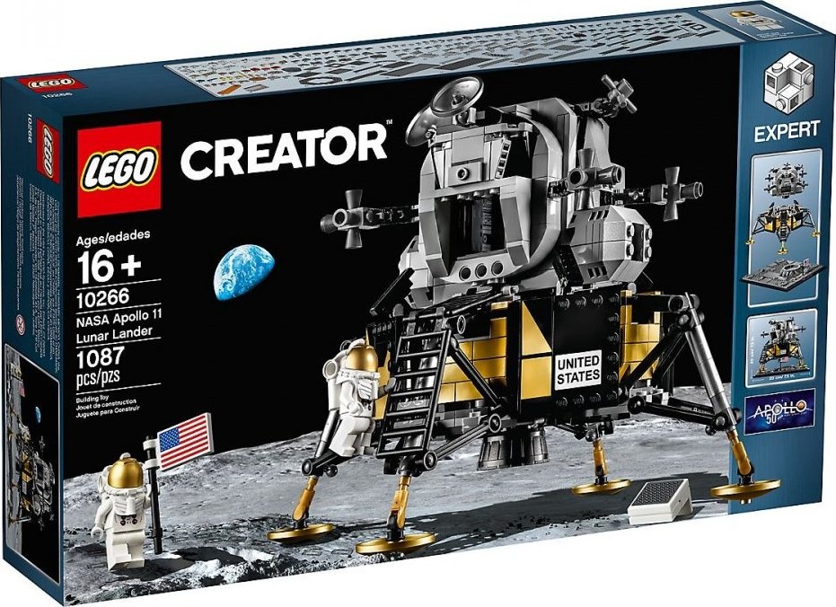 LEGO lunární modul apollo 11 kód 10266 nové