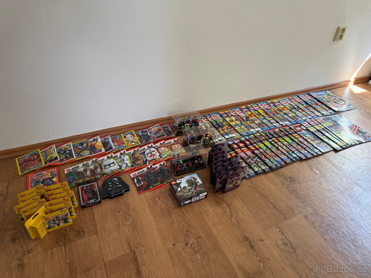 Prodám Lego figurky/minifigurky, magazín