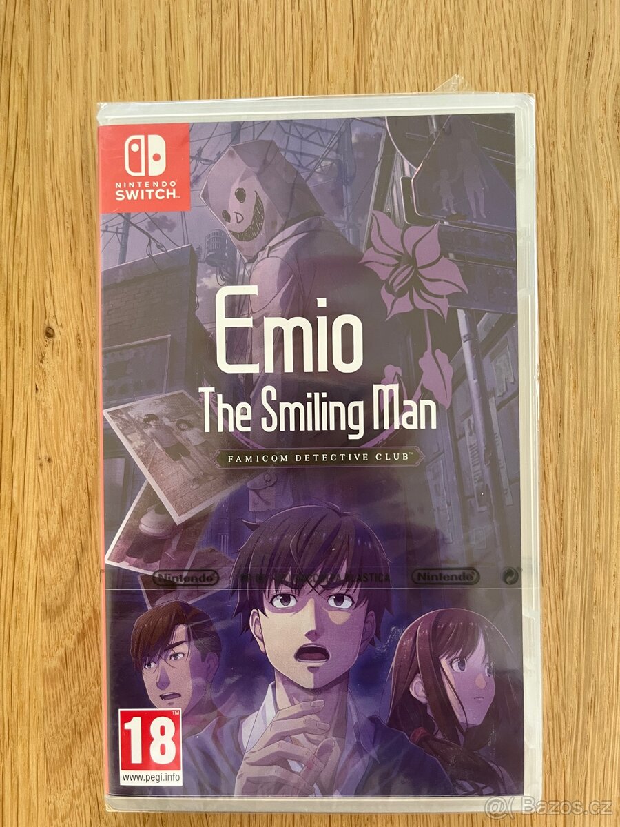 Emio smilling man Nintendo switch