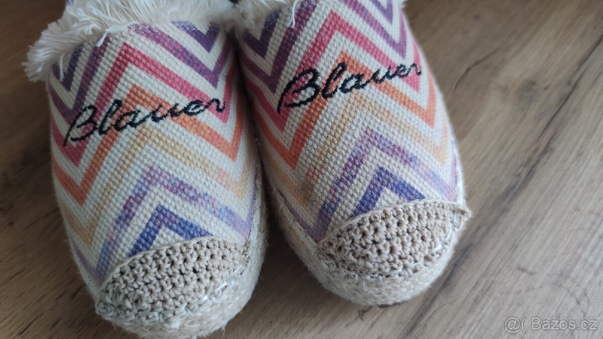 Espadrilky Blauer