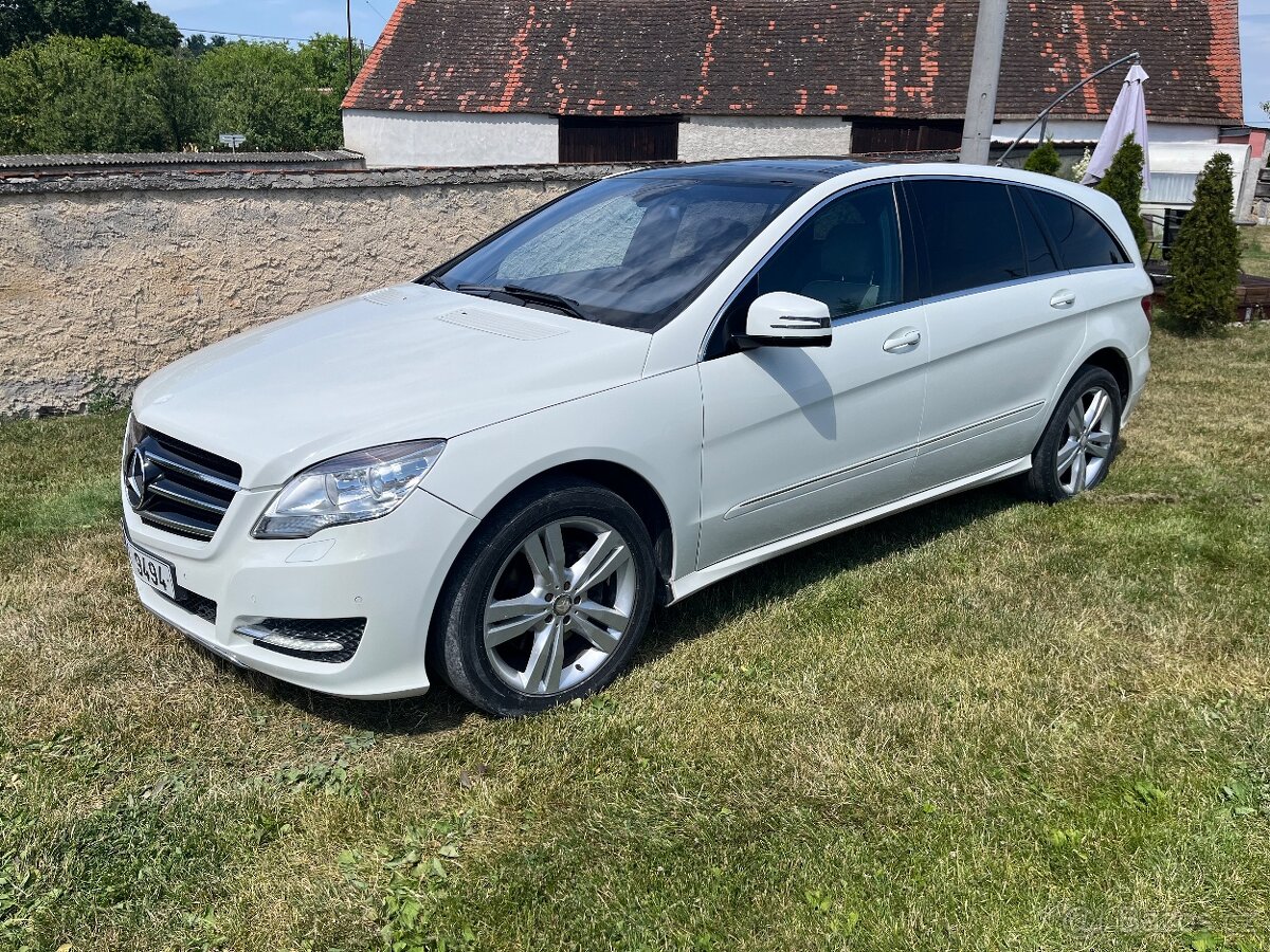 Mercedes R class 350cdi long max vybava,7mist